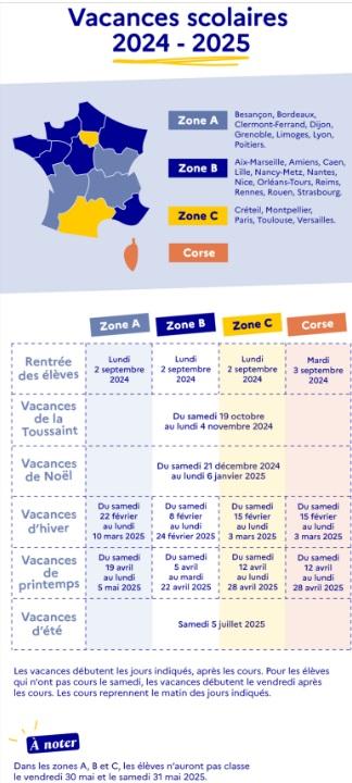 Calendrier scolaire